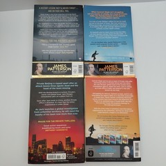 5 x Private Series by James Patterson Paperback Books – 4 Large – Delhi, Oz