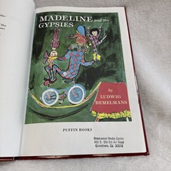 Madeline And The Gypsies Ludwig Bemelmans 1987 Childrens Hardcover BOOK 12.25×9