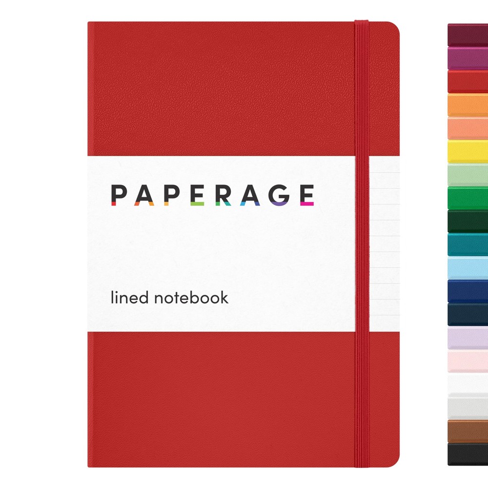 Lined Journal Notebook, Hardcover Journal for Women & Men, 160 Pages, (5.6 in…