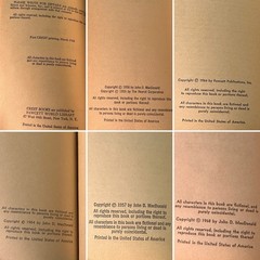 [Lot of 6] Vintage Crime Mystery Sex GGA Paperbacks 50s 60s JOHN D MACDONALD