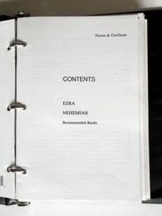 J. Vernon McGee’s Notes on the Holy Bible (partially complete, w/binder)