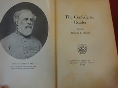 The Confederate Reader Edited Richard B Harwell 1st edition hardcover 1957 Book
