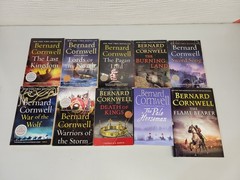 Lot of 10 The Last Kingdom Series Saxon Books by Bernard Cornwell PB/HC L1