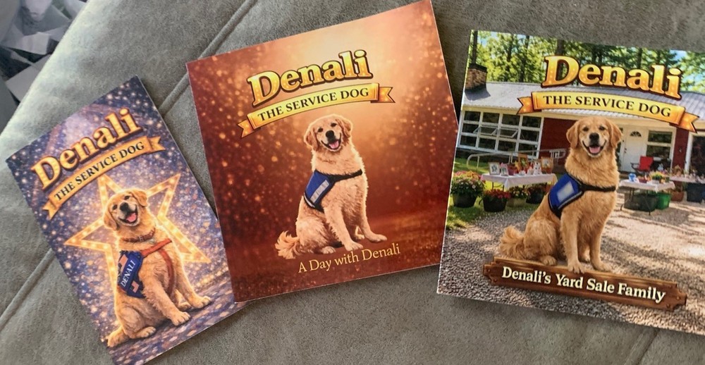 Denali The Service Dog Books 1-3 Signed Children’s Book Set