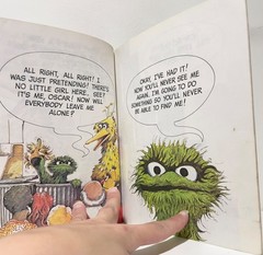 Oscar’s Book Sesame Street – A Little Golden Book – Vintage 1979 – PB | VGC