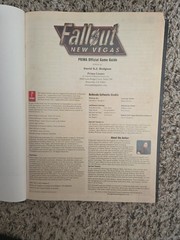 Fallout Game Book New Vegas Official Guide Limited Edition Strategy Vault Boy