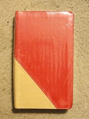 Russian/English Parallel Bible, Tan Cherry, ImitationLeather,Synodal/King James