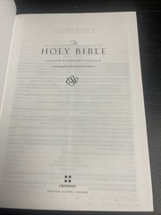 The Holy Bible English Standard Version ESV 2001 Crossway Hardback 2016 VG