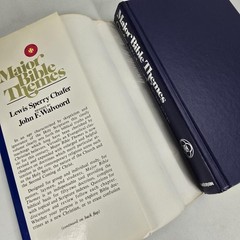 Major Bible Themes Lewis Sperry Chafer John Walvoord HC 1993 Book Christian Vtg