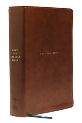 Love God Greatly Bible: A SOAP Method Study Bible for Women (NET, Brown