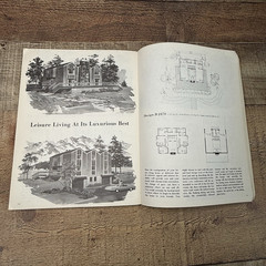 Home Planners 165 Homes Multi-Level Designs MCM Building Plans Richard Pullman