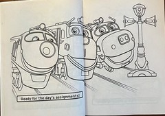 Chuggington Jumbo Coloring Book: Activity Book, train coloring book