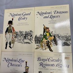 Osprey Men-At-Arms Lot 5 Napoleon Cavalry Bengal Bukhari McBride 1978