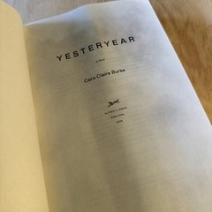 Yesteryear: a GMA Book Club Pick : A Novel by Caro Claire Burke (2026,…