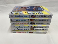 Men At Work Book Lot (6) Romance Literature
