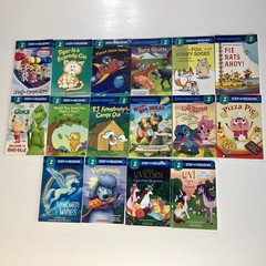 Step Into Reading Level 2 Reader Kindergarten 1st 2nd Grade 16 Book Lot