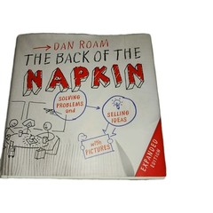 The Back of the Napkin Dan Roam Hardcover 2008 Visual Thinking Business Book