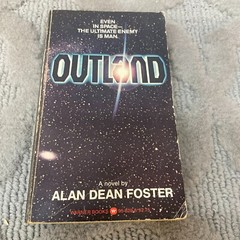 Outland Science Fiction Paperback Book by Alan Dean Foster Warner Books 1981