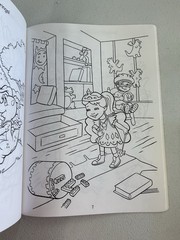 Vintage 2001 Dragon Tales Musical Scales Coloring Sticker Activity Book Y2K