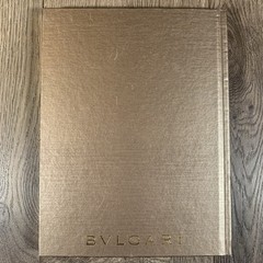 BVLGARI Historical Archive Hardcover Bulgari Gold 1920s To 2000s Coffee Book
