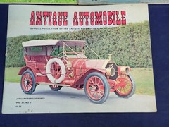 Lot of 3 Vintage Antique Automobile AACA Magazine Books 1972 1973 Car Literature