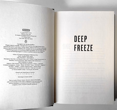 Deep Freeze SIGNED by John Sandford 2017 1st ed 1st print HCDJ in Mylar