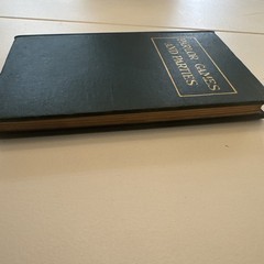 Parlor Games and Parties, vintage, c. 1916, by Case, hardback