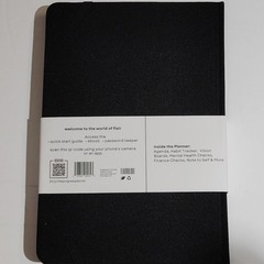 Progress Undated 365 Day Goal Setting, Progress Planner Notebook Black 196 Pages