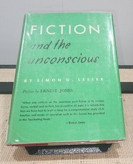 Fiction and the Unconscious by Simon O. Lesser – 1957 – 1st Edition HCDJ