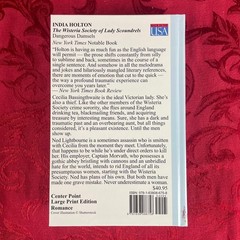 India Holton – THE WISTERIA SOCIETY OF LADY SCOUNDRELS (Hardcover) Large Print