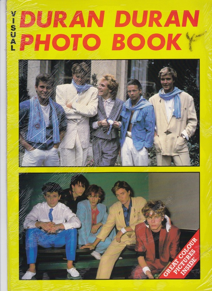 Visual Duran Duran Photo Book – Softcover 1984 Canada NEW
