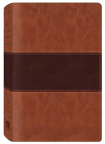 The KJV Study Bible (Two-Tone Brown) (King James Bible) by Publishing, Barbour,