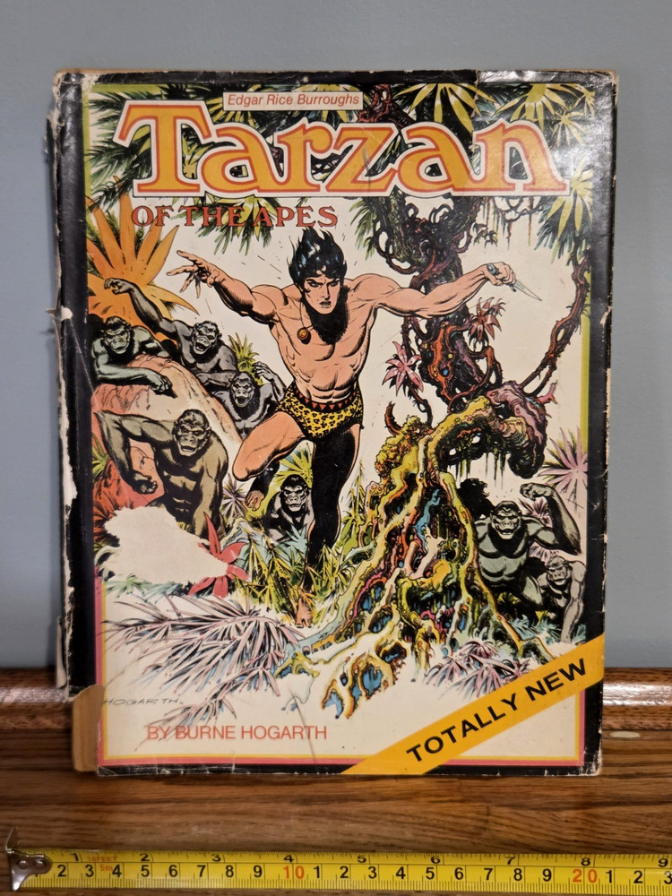 Tarzan of the Apes – Burne Hogarth – Hardcover – 1st Print 1972 Free shipping!