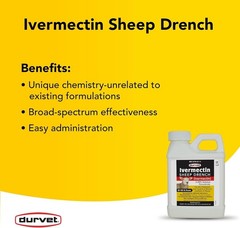 Essential Ivermectin Sheep Drench 8 fl oz – For Healthy & Productive Livestock
