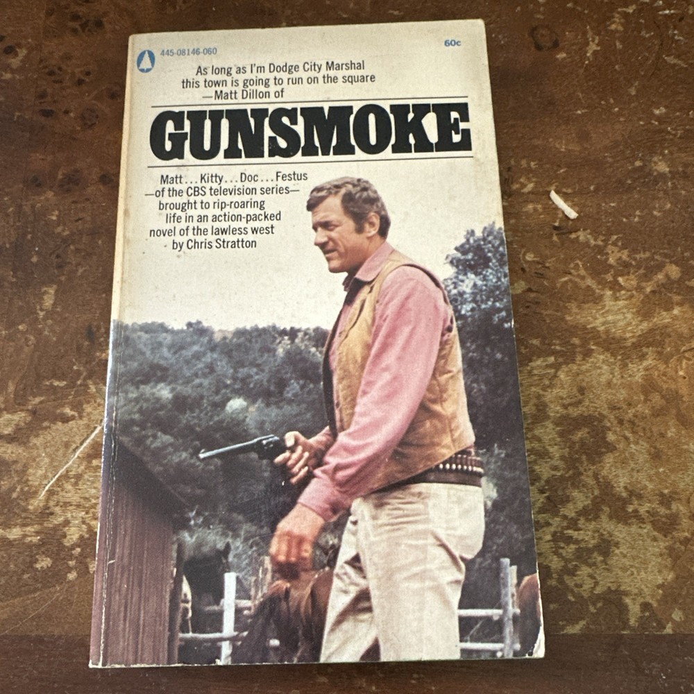 Gunsmoke Chris Stratton 1970 PB Popular Library TV Tie-In Ships Immediately Mint