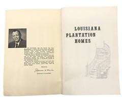 1952 Louisiana Plantation Homes Special Edition Tour Guide Booklet 83 Pages