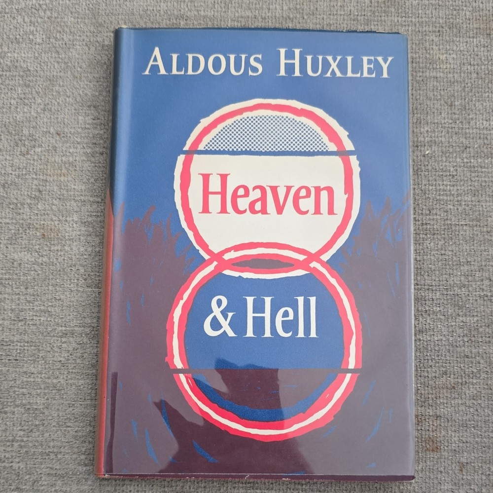 Aldous Huxley Heaven & Hell Hardcover 1956 Chatto & Windus Dust Jacket