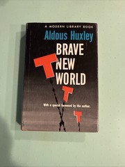 1946 Brave New World by Aldous Huxley – Modern Library Edition HB DJ