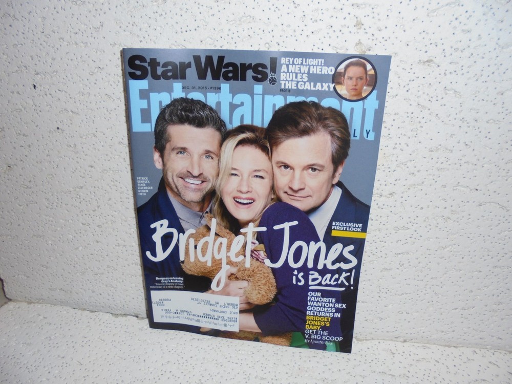 Entertainment Weekly Magazine December 31 2015 EW Star Wars Bridget Jones