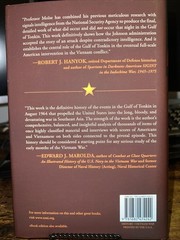 Tonkin Gulf and the Escalation of the Vietnam War by Edwin Moise (2019, Hardcov