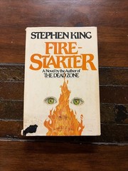 Firestarter Stephen King First Book Club Edition HCDJ 1980 Viking Press