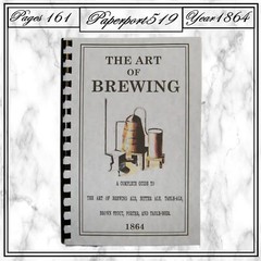 1864 The Art Of Brewing How To Brew Good Beer 161 Pages
