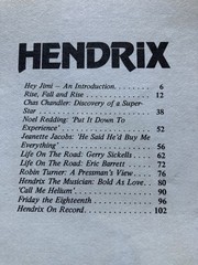 Hendrix : A Biography, by Chris Welch
