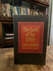 Lord of the Rings Trilogy J.R.R. Tolkien 2nd Edition Box Set 1965 4th Printing