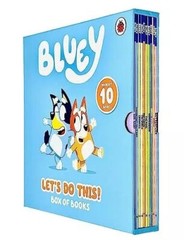Bluey Let’s Do This! 10 Books Collection Paperback Box Set – Ages 3-6 – By Bluey