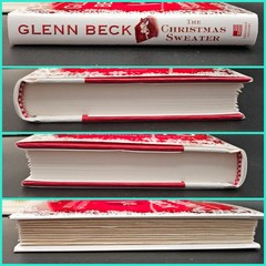 A Christmas Sweater Signed by Glenn Beck 1st Ed Box COA