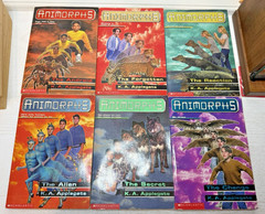 22 PC ANIMORPHS MEGAMORPHS ANDALITE CHRONICLES PAPERBACK BOOKS LOT APPLEGATE (K)