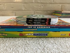 Pokemon Book Lot Of 8 Books: 3 Handbooks, 1 Guide, 4 Pokedex All Good Condition