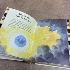 “First Bible Stories” Hardcover Children’s Book W/383 Gold Edge Pages
