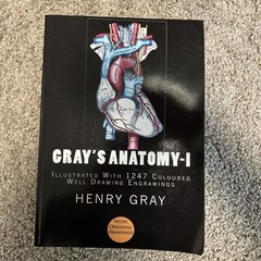 Gray’s Anatomy: Illustrated with 1247 Colored Well Drawing Engrawings by Gray